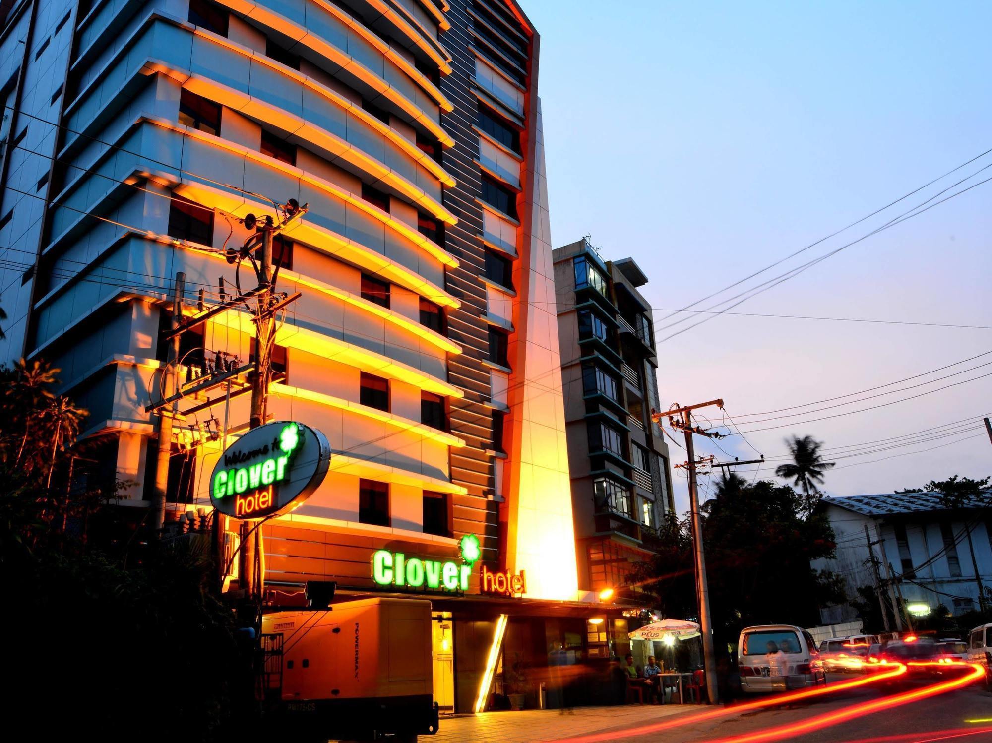Clover Hotel Yangon Exterior foto